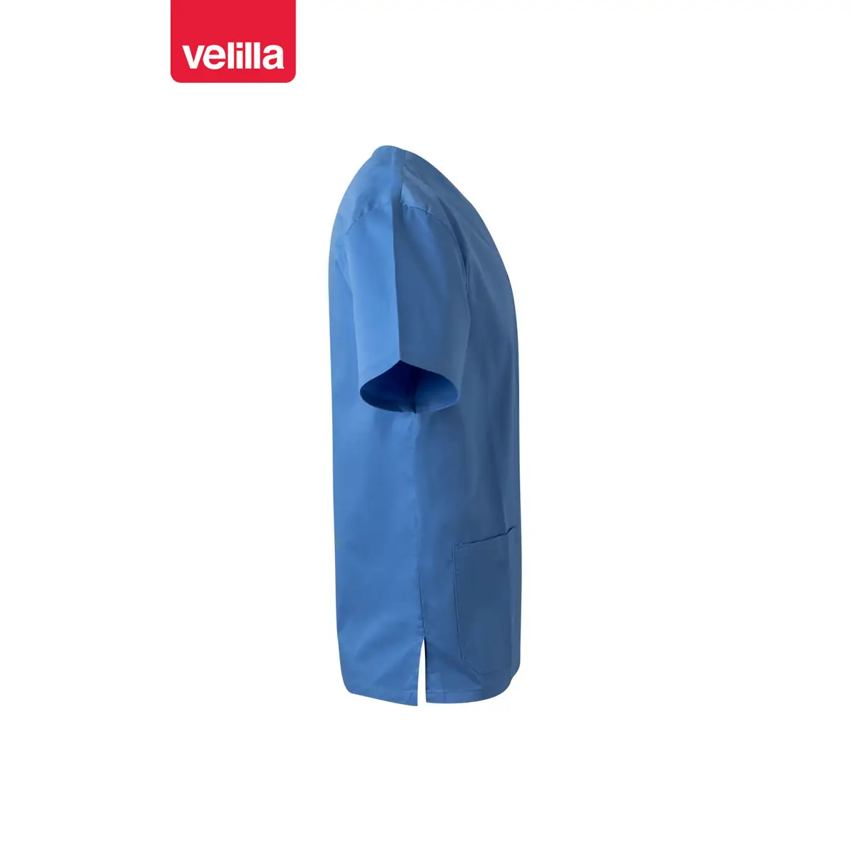 Camisola sanitaria stretch Velilla 535206S 36 Camisola sanitaria stretch Velilla 535206S Celeste, vista lateral