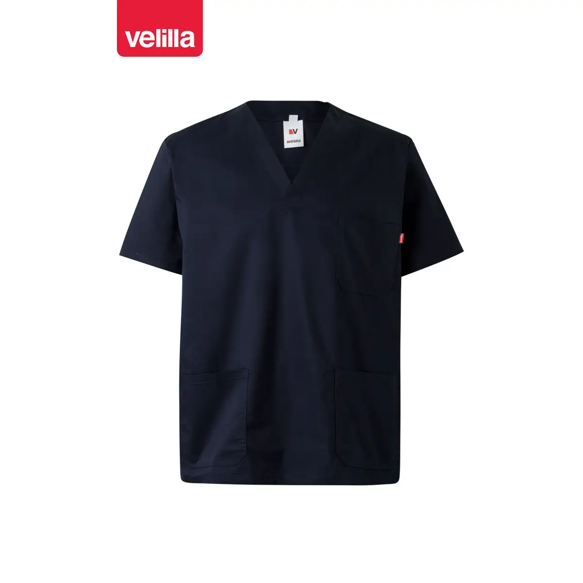 Camisola sanitaria stretch Velilla 535206S 28 Camisola sanitaria stretch Velilla 535206S Azul navy, vista frontal