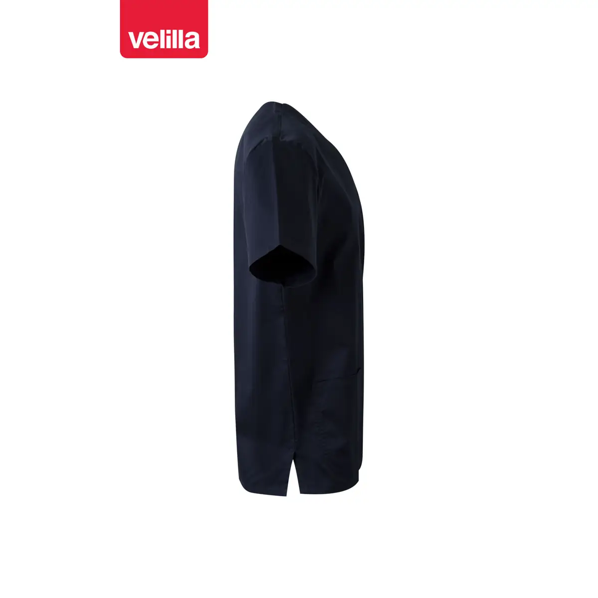 Camisola sanitaria stretch Velilla 535206S 29 Camisola sanitaria stretch Velilla 535206S Azul navy, vista lateral