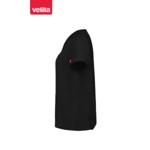 Camisola sanitaria stretch mujer Velilla 535206SW Negro, vista lateral