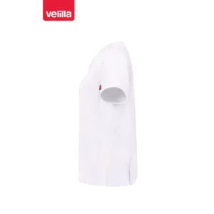 Camisola sanitaria stretch mujer Velilla 535206SW Blanco, vista lateral