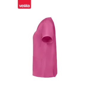 Camisola sanitaria stretch mujer Velilla 535206SW Rosa magenta, vista lateral