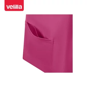 Camisola sanitaria stretch mujer Velilla 535206SW Rosa magenta, detalle de bolsillo inferior