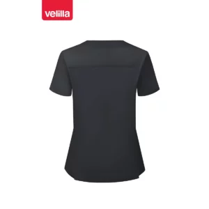 Camisola sanitaria stretch mujer Velilla 535206SW Gris oscuro, vista trasera
