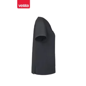 Camisola sanitaria stretch mujer Velilla 535206SW Gris oscuro, vista lateral opuesto