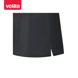 Camisola sanitaria stretch mujer Velilla 535206SW Gris oscuro, detalle de abertura lateral