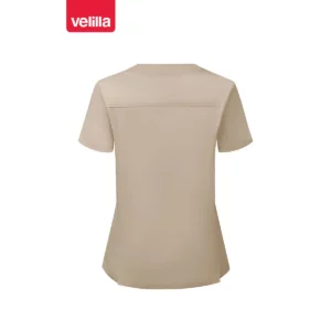Camisola sanitaria stretch mujer Velilla 535206SW Beige claro, vista trasera