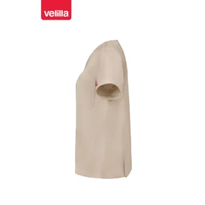Camisola sanitaria stretch mujer Velilla 535206SW Beige claro, vista lateral