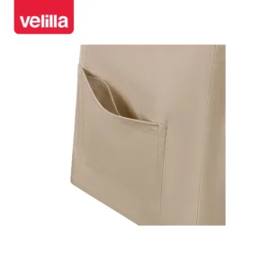 Camisola sanitaria stretch mujer Velilla 535206SW Beige claro, detalle de bolsillo inferior
