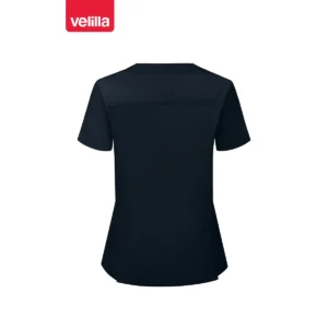 Camisola sanitaria stretch mujer Velilla 535206SW Azul navy, vista trasera