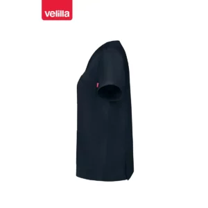 Camisola sanitaria stretch mujer Velilla 535206SW Azul navy, vista lateral