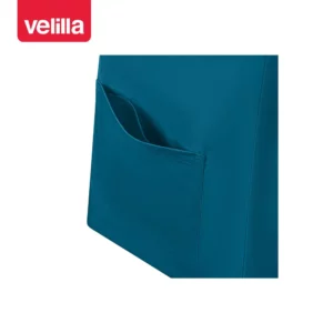 Camisola sanitaria stretch mujer Velilla 535206SW Azul royal, detalle de bolsillo inferior
