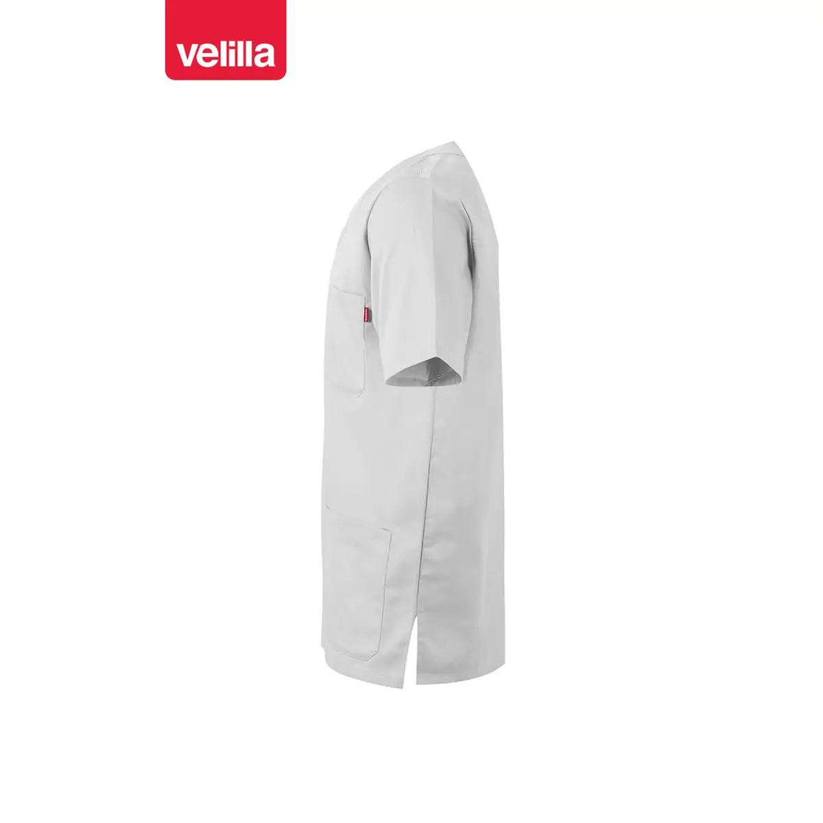 Chaqueta de pijama sanitario Velilla 535209 2 Chaqueta de pijama sanitario Velilla 535209 Blanco, vista lateral