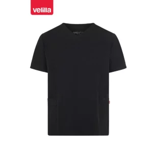 Camisola sanitaria unisex Velilla CYRUS 535220S Negro, vista frontal
