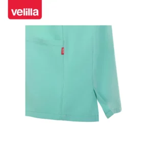 Camisola sanitaria unisex Velilla CYRUS 535220S Fiyi, detalle de abertura lateral
