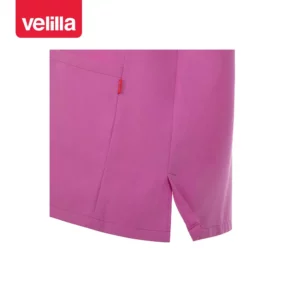 Camisola sanitaria unisex Velilla CYRUS 535220S Orquídea, detalle de abertura lateral