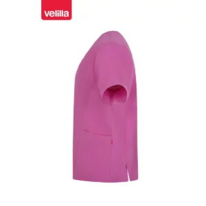 Camisola sanitaria unisex Velilla CYRUS 535220S Orquídea, vista lateral
