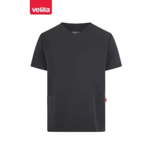 Camisola sanitaria unisex Velilla CYRUS 535220S Gris oscuro, vista frontal