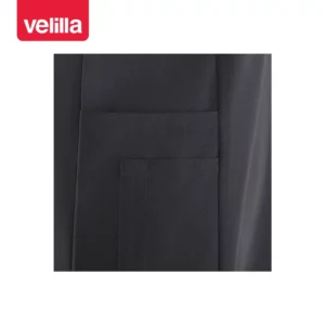 Camisola sanitaria unisex Velilla CYRUS 535220S Gris oscuro, detalle de bolsillo