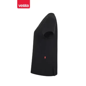 Camisola sanitaria mujer Velilla STELLA 535221S Negro, vista lateral