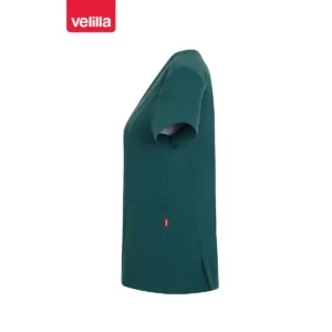 Camisola sanitaria mujer Velilla STELLA 535221S Verde jungla, vista lateral