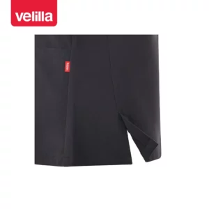 Camisola sanitaria mujer Velilla STELLA 535221S Gris oscuro, detalle de abertura posterior