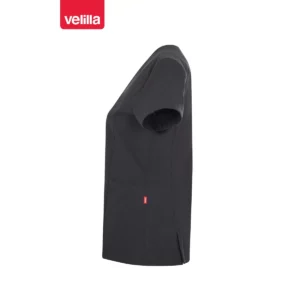 Camisola sanitaria mujer Velilla STELLA 535221S Gris oscuro, vista lateral