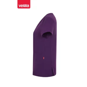 Camisola sanitaria mujer Velilla STELLA 535221S Ciruela, vista lateral