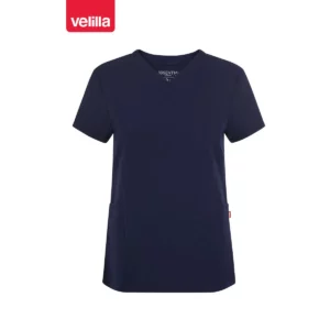 Camisola sanitaria mujer Velilla STELLA 535221S Azul noche, vista frontal