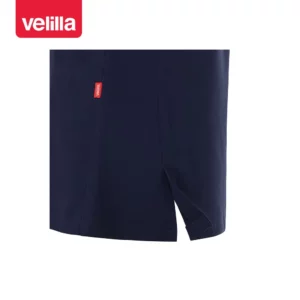 Camisola sanitaria mujer Velilla STELLA 535221S Azul noche, detalle de abertura posterior