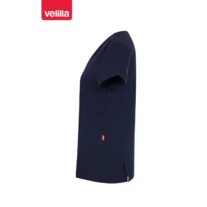 Camisola sanitaria mujer Velilla STELLA 535221S Azul noche, vista lateral