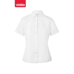 Camisa mujer manga corta Velilla 538 Blanco, vista frontal