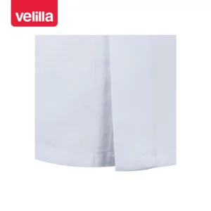 Bata manga larga mujer Velilla 539002 Blanco, detalle de abertura posterior