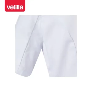 Bata manga corta mujer Velilla 539003 Blanco, detalle de manga