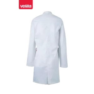 Bata stretch cuello mao hombre Velilla 539006S Blanco, vista trasera