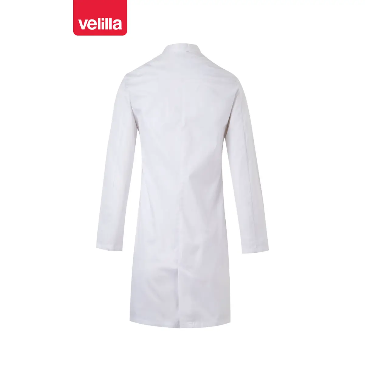 Bata stretch cuello mao mujer Velilla 539007S 4 Bata stretch cuello mao mujer Velilla 539007S Blanco, vista trasera