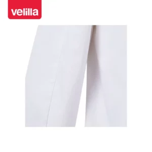Bata stretch cuello mao mujer Velilla 539007S Blanco, detalle de manga