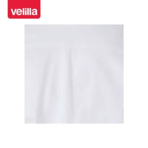 Bata stretch cuello mao mujer Velilla 539007S Blanco, detalle de canesú posterior