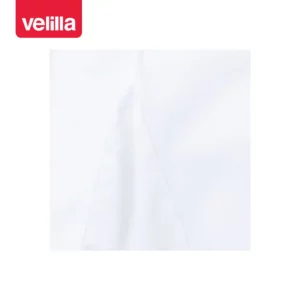 Bata stretch corta hombre Velilla 539008S Blanco, detalle de manga