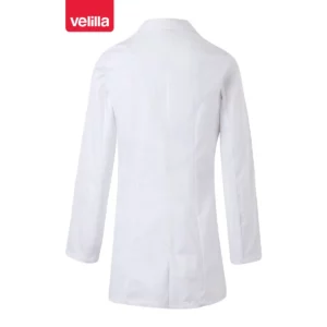 Bata stretch corta mujer Velilla 539009S Blanco, vista trasera
