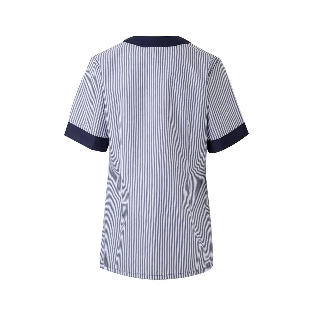 Chaqueta sanitaria a rayas mujer Velilla 579 4 Chaqueta sanitaria a rayas mujer Velilla 579 Azul marino, vista trasera