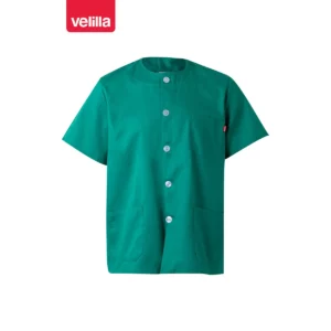 Chaqueta de pijama sanitario Velilla 599 Verde, vista frontal