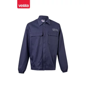 Cazadora ignífuga antiestática Velilla 606003 Azul navy, vista frontal