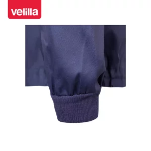 Cazadora de trabajo Velilla 61601 Azul marino, detalle de puño de canalé