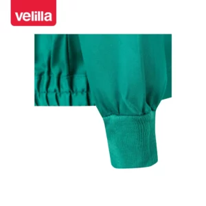 Cazadora de trabajo Velilla 61601 Verde, detalle de puño de canalé