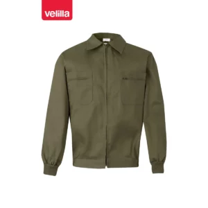 Cazadora de trabajo Velilla 61601 Verde caza, vista frontal
