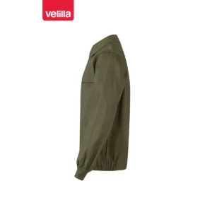 Cazadora de trabajo Velilla 61601 Verde caza, vista lateral