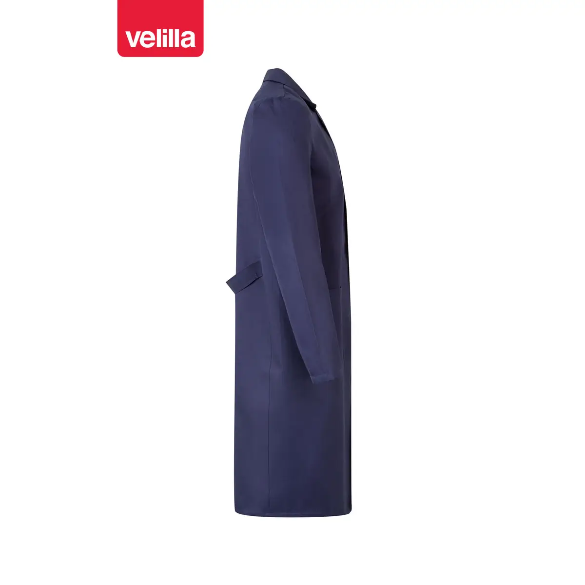 Bata de trabajo Velilla 700 8 Bata de trabajo Velilla 700 Azul marino, vista lateral opuesto