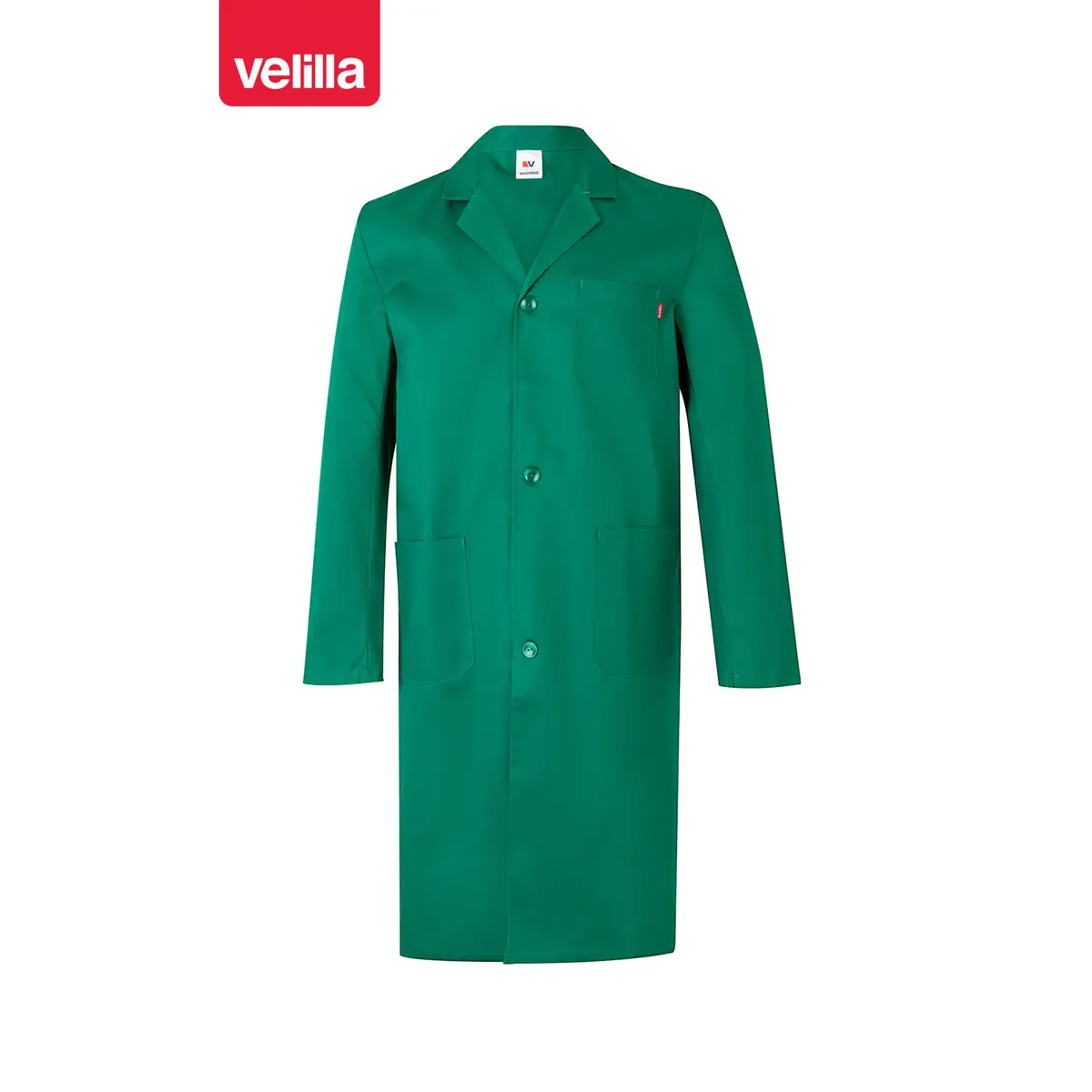 Bata de trabajo Velilla 700 10 Bata de trabajo Velilla 700 Verde, vista frontal