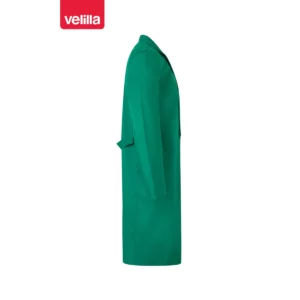 Bata de trabajo Velilla 700 Verde, vista lateral opuesto